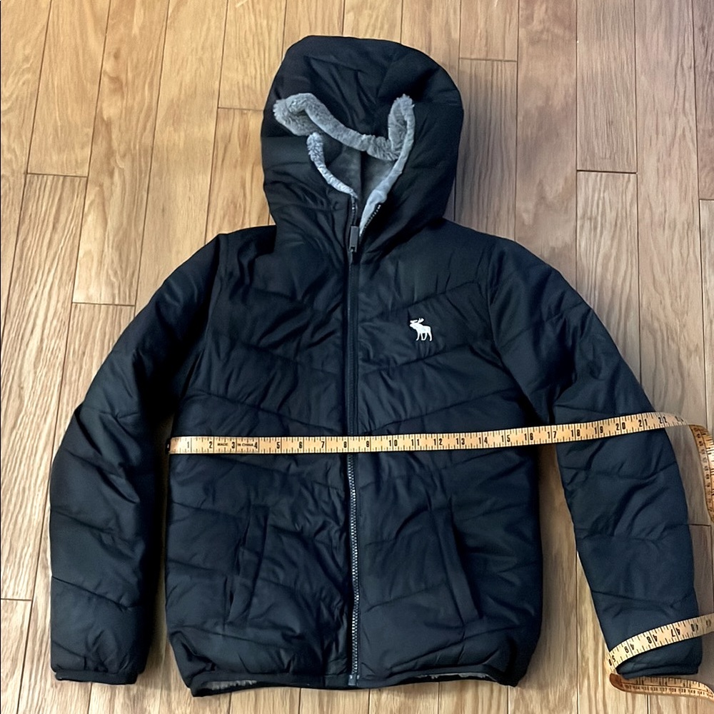 Abercrombie Kids Midnight Puffer Winter Jacket